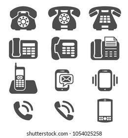 phone Icons Vector