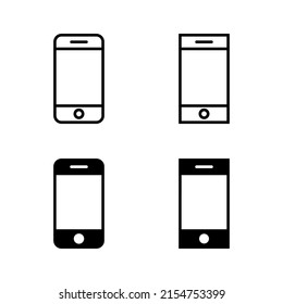 Telefonikonen, Vektor. Rufzeichen und Symbol anrufen. Telefonsymbol