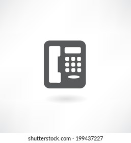 Phone icons, vector illustration