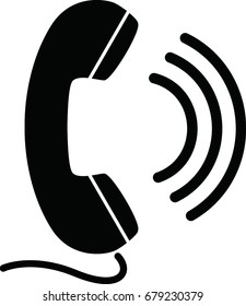 Phone icons, vector illustration.