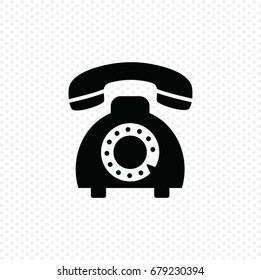 Phone icons, vector illustration.