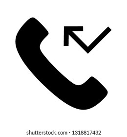 Phone Icontelephone Receiver Vector Icon Vector Stock Vector (Royalty ...