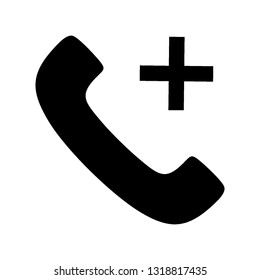 Phone icon.Telephone receiver vector icon. - Vector