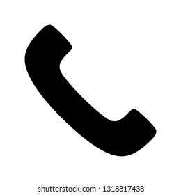 Phone icon.Telephone receiver vector icon. - Vector