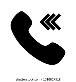 Phone icon.Telephone receiver vector icon. - Vector