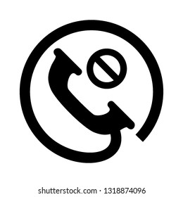 Phone icon.Telephone receiver vector icon. - Vector