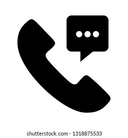 Phone icon.Telephone receiver vector icon. - Vector