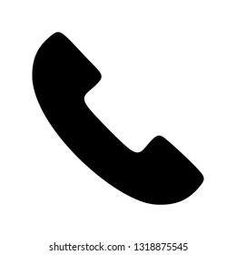 Phone icon.Telephone receiver vector icon. - Vector