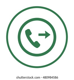 Phone   icon,vector. Flat design.