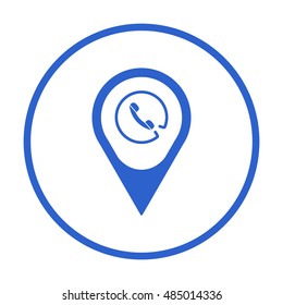  Phone  icon,vector. Flat design.