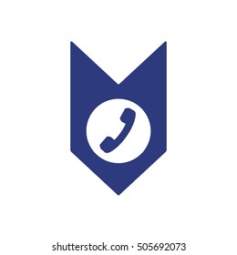 Phone   icon,vector. Flat design.