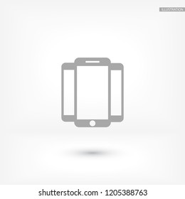 phone icon,vector illustration