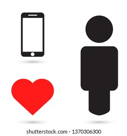 phone icon,vector illustration