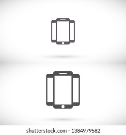 phone icon,vector illustration .