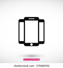 phone icon,vector illustration