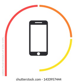 phone icon,vector illustration . Lorem Ipsum Illustration design