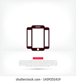 phone icon,vector illustration . Lorem Ipsum Illustration design
