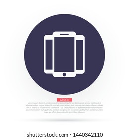 phone icon,vector illustration . Lorem Ipsum Illustration design