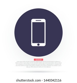 phone icon,vector illustration . Lorem Ipsum Illustration design