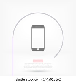 phone icon,vector illustration . Lorem Ipsum Illustration design