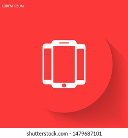 phone icon,vector illustration . Lorem Ipsum Illustration design