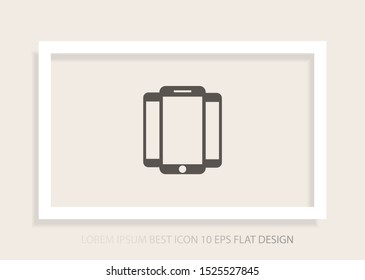 phone icon,vector illustration . Lorem Ipsum Illustration design