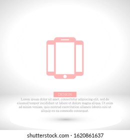 phone icon,vector illustration . Lorem Ipsum Illustration design