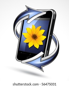 Phone illustration