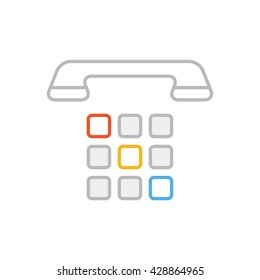 Phone Illustration - Flat Icon