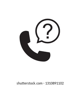 phone information icon vector