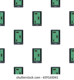 Phone innards pattern seamless for any design vector illustration