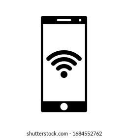 teléfono aislado en fondo blanco. Pasos 10