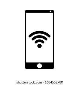 teléfono aislado en fondo blanco. Pasos 10