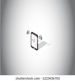 Phone isometric vector icon
