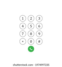 9,311 Phone Keypad Vector Images, Stock Photos & Vectors | Shutterstock