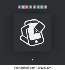 Phone label icon