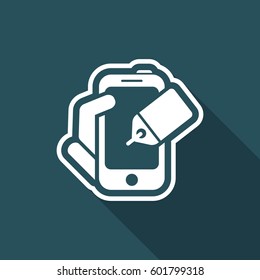 Phone label icon