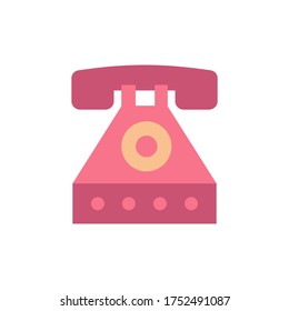 Phone, landline icon. Simple color vector elements of communication icons for ui and ux, website or mobile application