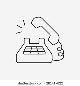 phone line icon