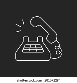 phone line icon