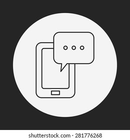 phone line icon