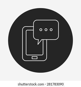 phone line icon