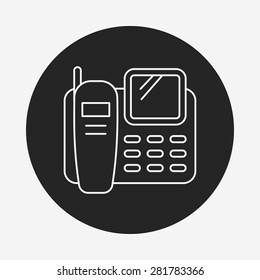 phone line icon