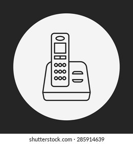 phone line icon