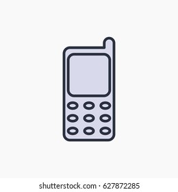 Phone line icon