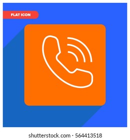 phone line vector icon