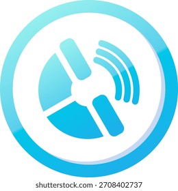 Línea de teléfono Vector Icon Design
