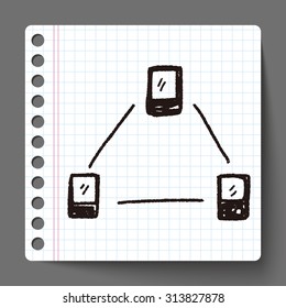 phone link doodle