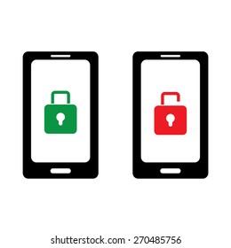 Phone Lock Icons