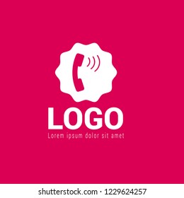 Phone logo concept. Designed for your web site design, logo, app, UI
